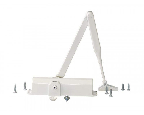 Доводчик MAXBAR 100 Size2/3/4 с тягой, Белый RAL9016 1 шт.