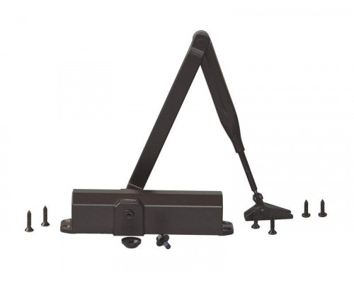 Доводчик MAXBAR 100 Size2/3/4 с тягой, Темно-коричневый 1 шт.