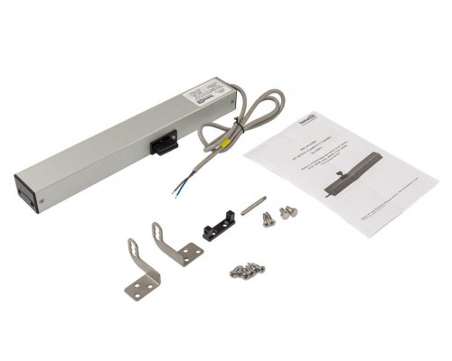 Электропривод цепной 24V, 200H, длина хода 200мм. серый