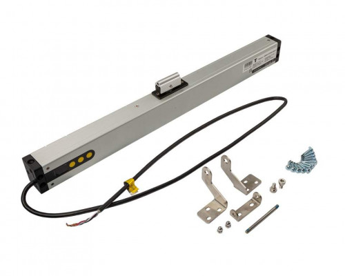 Электропривод цепной AM56-DT250N-400MM с регулировкой выхода и синхронизацией, 24В, серый