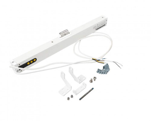 Электропривод цепной PRO Синхро с регулировкой выхода до 400мм, 230В, белый