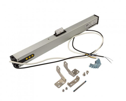 Электропривод цепной AM56-LET250N-400MM с радиомодулем, пульт в комплекте, 230В, серый