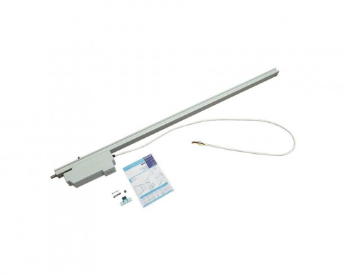 Электропривод вспомогательный реечный RACK, 230В, 1000мм, серебро