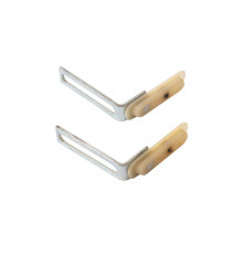 Комплект для распашной двери FIRMAX (2 петли, 2 втулки, 2 винта) 1 ком.