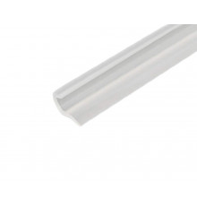 FIRMAX Уплотнитель ПВХ под вставку 4мм, бесцветный, L-образный