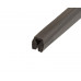 FIRMAX Уплотнитель ПВХ под вставку 4мм, черный, П-образный