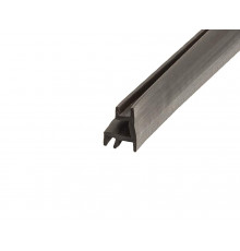 FIRMAX Уплотнитель ПВХ под вставку 4мм, черный, для PRO35