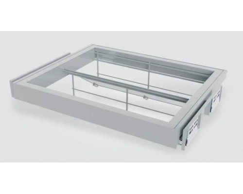 FIRMAX Выдвижная обувница в базу 700 мм, 664х420х160 (ШхГхВ), серый 1 шт.