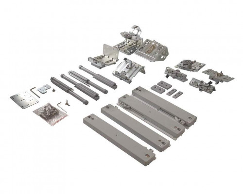 FM509 Комплект накладных роликов и доводчиков на 2 двери, FIRMAX. 1 ком.