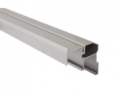 FM509 Направляющая нижняя, накладной монтаж, серебро, L=3000 мм, FIRMAX. 1 шт.