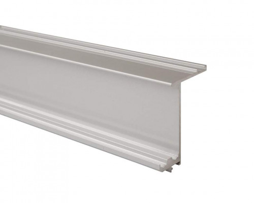 FM509 Направляющая верхняя, накладной монтаж, серебро, L=3000 мм, FIRMAX. 1 шт.