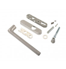 Гарнитур Internika без PZ, длина ручки 240 мм+ракушка, штифт 10/62 мм, неокрас