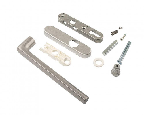 Гарнитур Internika без PZ, длина ручки 240 мм+ракушка, штифт 10/62 мм, неокрас