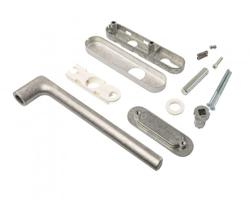 Гарнитур Internika без PZ, длина ручки 240 мм+ракушка, штифт 10/62 мм, неокрас