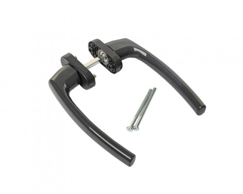 Гарнитур Internika, длина ручки 170 мм, штифт 7, антрацитово-серый (RAL7016)