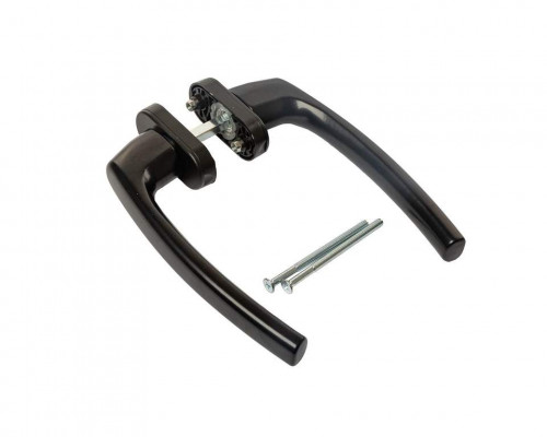 Гарнитур Internika, длина ручки 170 мм, штифт 7, черный (RAL9005)