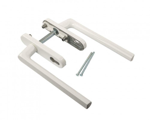 Гарнитур Internika с PZ, длина ручки 240 мм, штифт 10/105 мм, белый (RAL9016)