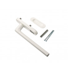 Гарнитур Internika с PZ, длина ручки 240 мм+ракушка, штифт 10/62 мм, белый (RAL9016)