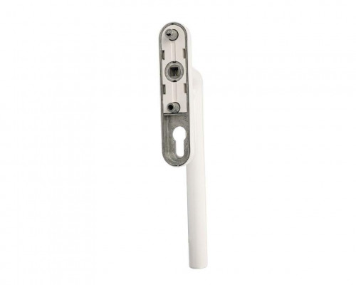 Гарнитур Internika с PZ, длина ручки 240 мм+ракушка, штифт 10/62 мм, белый (RAL9016)