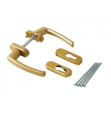 Гарнитур для балконной двери Rotoline золото матовое/песочное золото (228294)