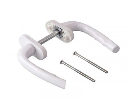 Гарнитур для балконной двери алюминиевый белый RAL9016 1 шт.