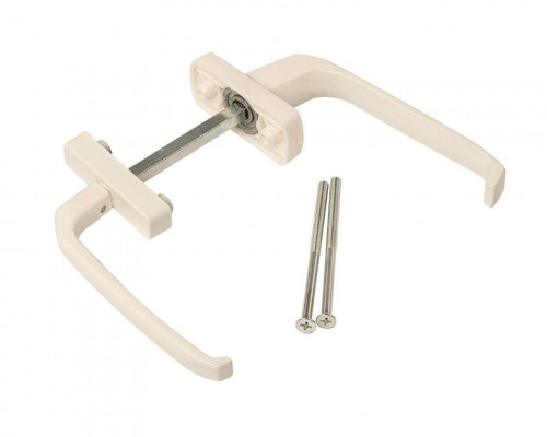 Гарнитур для балконной двери узкий алюминиевый белый RAL9016 1 шт.