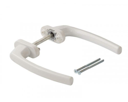 Гарнитур для раздвижной конструкции Internika, белый комплект 2 упаковки. для профилей 58-60мм