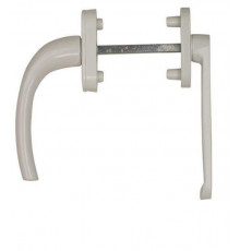 Гарнитур для балконной двери Internika Pushkin с низкой ручкой 30мм-58мм белый F9016