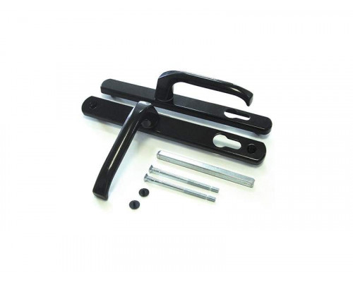 Гарнитур нажимной Elementis DENIZ подпружиненный 28/92 Черный RAL9005