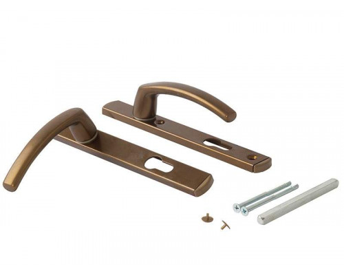 Гарнитур нажимной Maxbar FILIZ, 26/92 Бронза F04