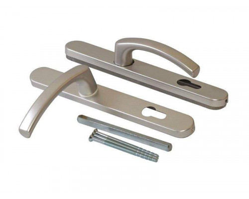 Гарнитур нажимной FKS подпруж. со сплошной накладкой 30/92 с закрытыми винтами , Серебристый 1 шт.