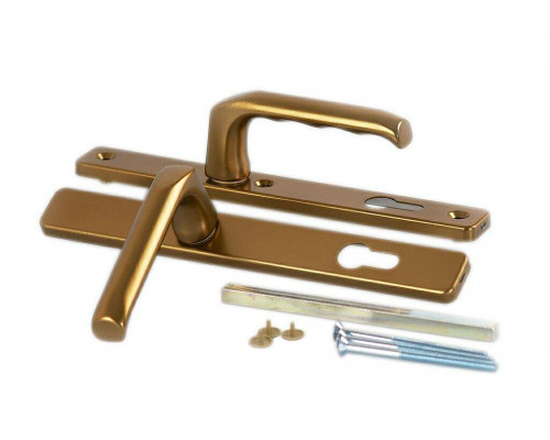 Гарнитур нажимной HOPPE London со сплошной накладкой (30 мм 67-72 мм), Бронза 1 шт.