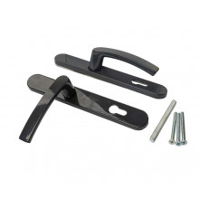 Гарнитур нажимной Maxbar BATI подпруж. 36/92 Антрацит RAL7016 на профиль 70мм