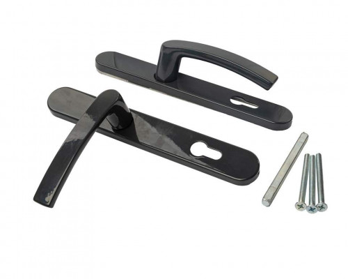 Гарнитур нажимной Maxbar BATI подпруж. 36/92 Антрацит RAL7016 на профиль 70мм