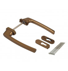 Гарнитур нажимной RotoLine Patio, 200 мм, штифт 135, бронза
