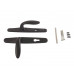 Гарнитур нажимной Stublina, 36/85 Черный RAL9005 1 ком.