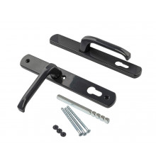 Гарнитур нажимной подпружиненный DENIZ, 35/92 антрацит RAL7016