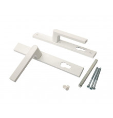 Гарнитур нажимной подпружиненный 32/92 (3 винта), белый RAL9016