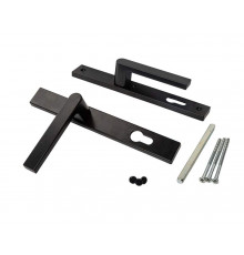 Гарнитур нажимной с подпружиниванием Romante 32/92 (3 винта), черный