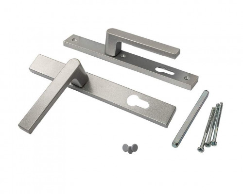 Гарнитур нажимной подпружиненный 32/92 (3 винта), серебр.