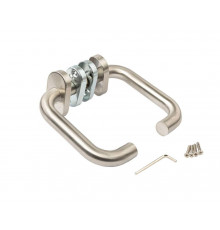 Гарнитур нажимной раздельный Elementis, кругл., +/-45°, нерж. сталь 1 ком.