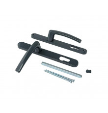 Гарнитур нажимной с подпружиниванием Mezut 25/85 (2 винта) антрацит RAL7016 1 шт.