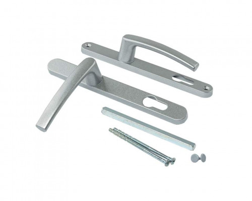 Гарнитур нажимной с подпружиниванием Mezut 25/85 (2 винта) серебр. 1 шт.