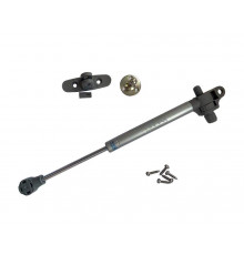 Газовый подъемник мебельный с доводчиком Firmax 50N 1,6-2,5 кг (комплект из 4 частей + саморезы) 1 ком.