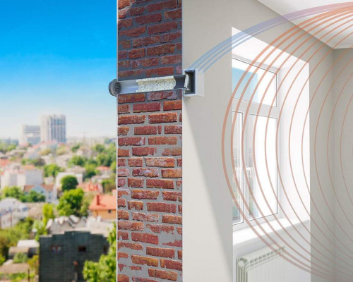 Клапан приточный стеновой Norvind pro, D90 32м3