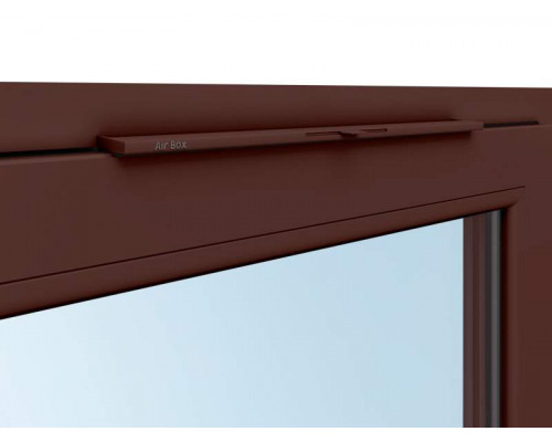 Клапан вентиляционный Air-Box Comfort, коричневый RAL8017