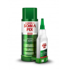 Клей 2K SOMAFIX S665 (100гр+400мл) (цианоакрилатный клей + активатор), комплект