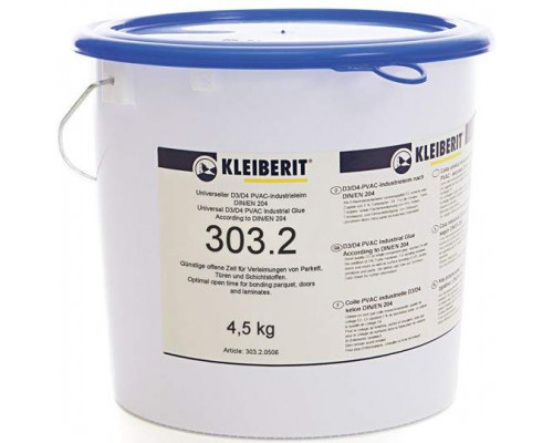 Клей Kleiberit 303.2, 4,5 кг, Д3 Клей Kleiberit 303.2, 4,5 кг, Д3