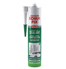 Клей SOMAFIX S426, полиуретановый герметик, антрацит, картуш 280мл (365г)
