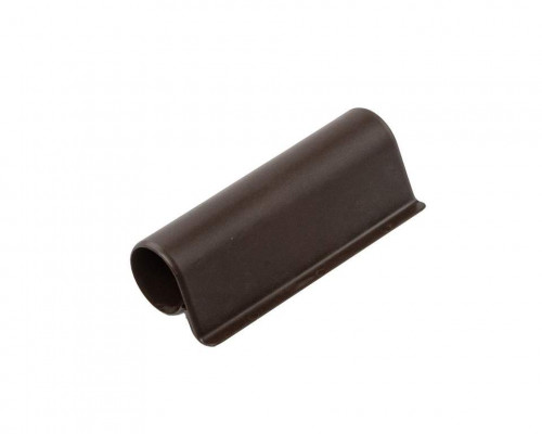 Колпачок декоративный петли-уголка, часть на створке, коричневый F5